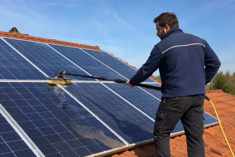 Nettoyage et entretien de panneaux solaires à Saint-Christoly-de-Blaye